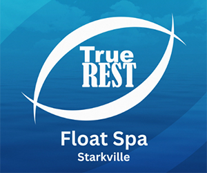 True Rest Float Spa logo for Starkville location